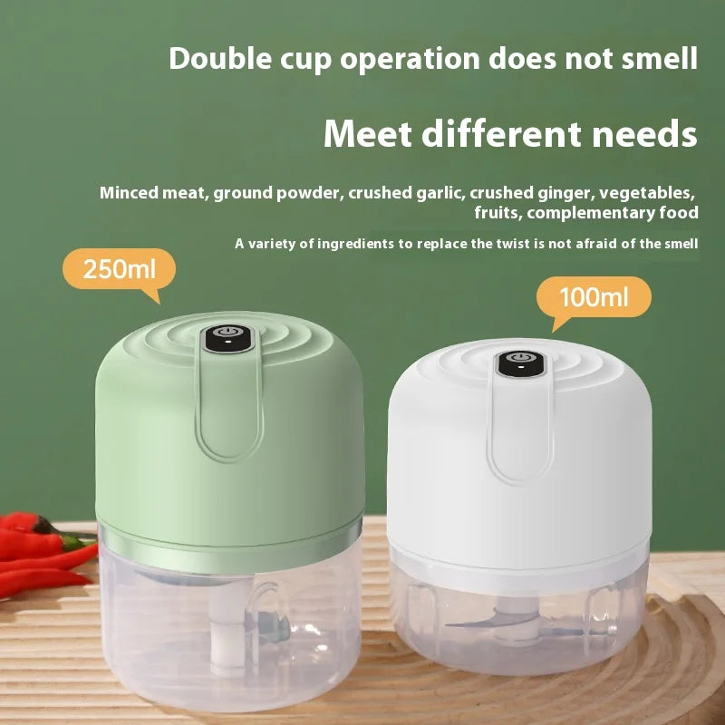 QuickDice Mini Electric Food Chopper