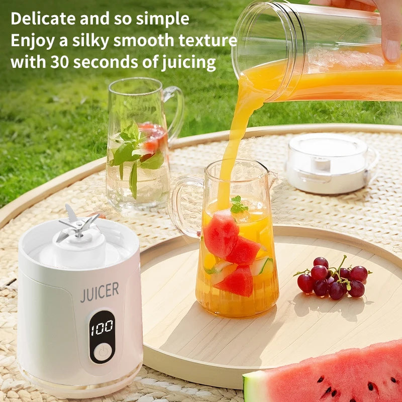 QuickDice 600ml Portable Smoothie Blender