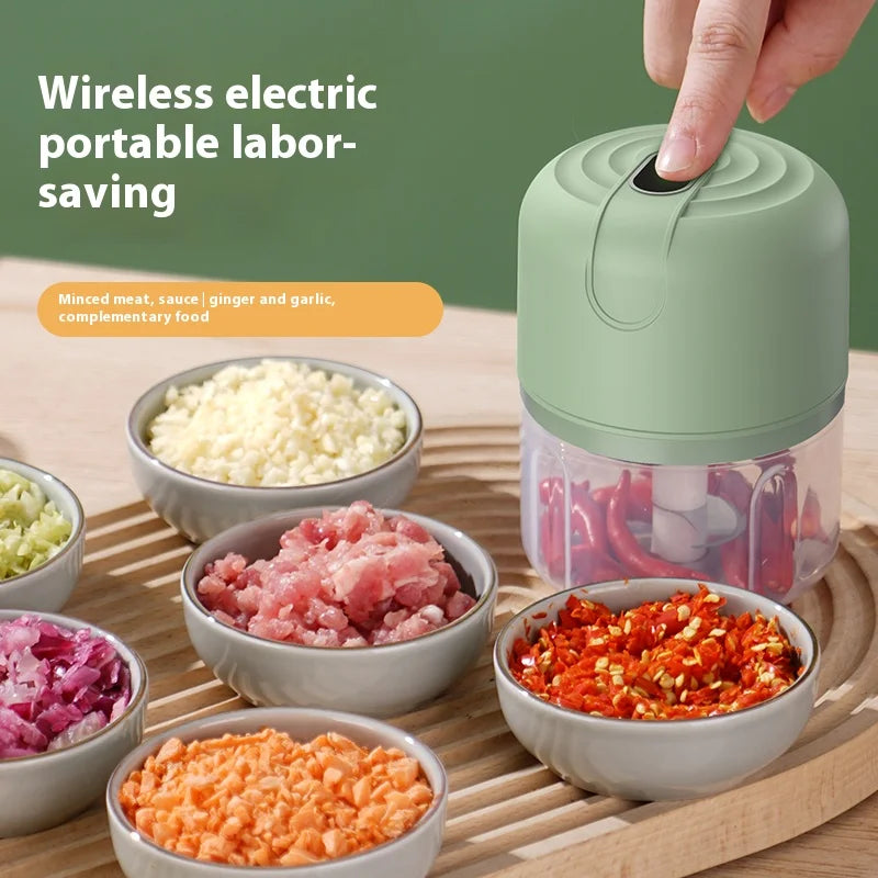 QuickDice Mini Electric Food Chopper