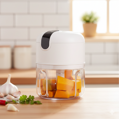 QuickDice Mini Electric Food Chopper